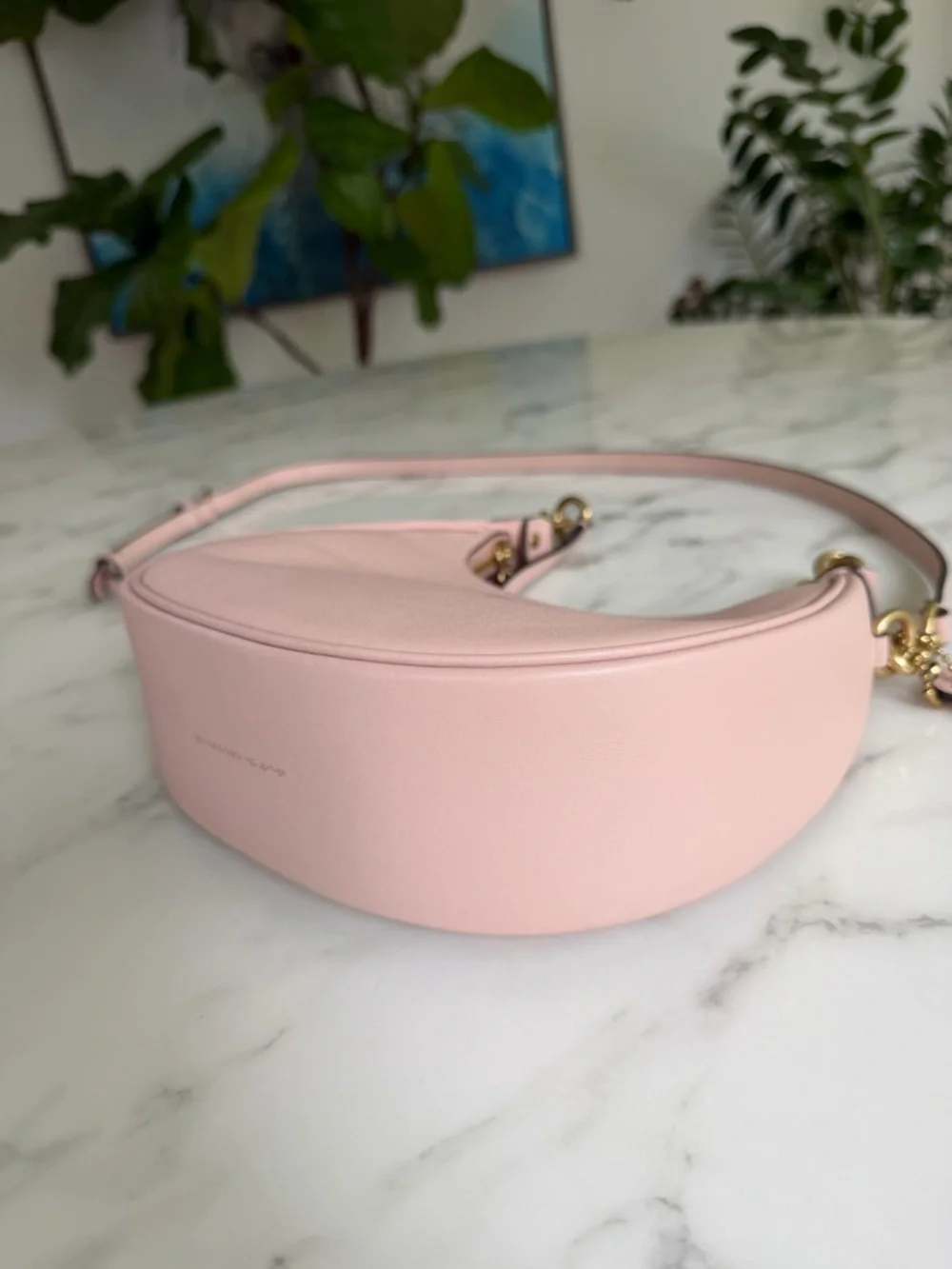 NWT COACH Jonie Bag 22 Glovetanned Leather Cream Pink Crossbody Shoulder CBG16 - Picture 11 of 15